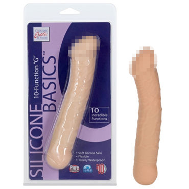 California Exotic Silicone Basics "G", телесный — фото 1