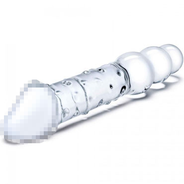 Glas 12" Double Ended Dildo, прозрачный - фото, отзывы