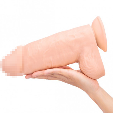 Pink Vibe Реалистичный толстый фаллоимитатор, телесный - фото, отзывы