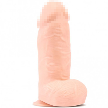 Pink Vibe Реалистичный толстый фаллоимитатор, телесный