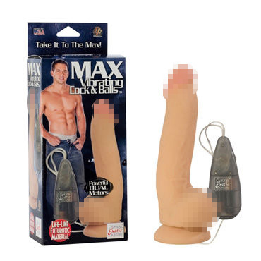 California Exotic Max Vibrating Cock & Balls — фото 1