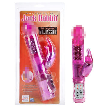 California Exotic Waterproof Jack Rabbit, розовый — фото 1