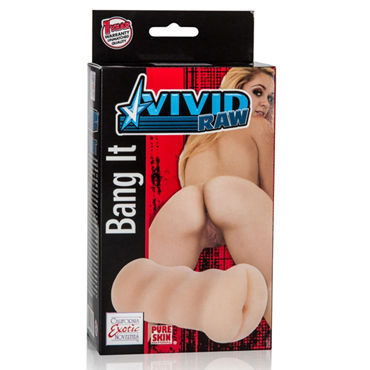 California Exotic Vivid Raw Bang It Ass, телесный - Компактный мастурбатор, анус - купить в секс шопе