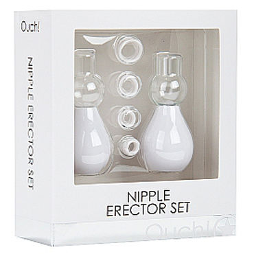 Shots Toys Nipple Erector Set, белый - фото, отзывы