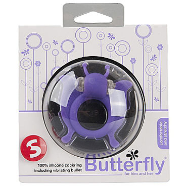 Shots Toys Butterfly, фиолетовое - фото, отзывы