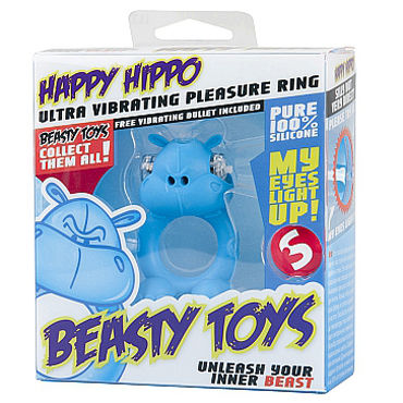 Shots Toys Happy Hippo - фото, отзывы