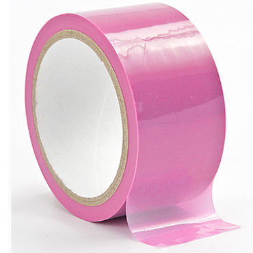 Shots Toys Bondage Tape Light, розовая, Лента для бандажа