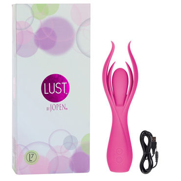 Jopen Lust L7, розовый, Вибромассажер оригинальной формы