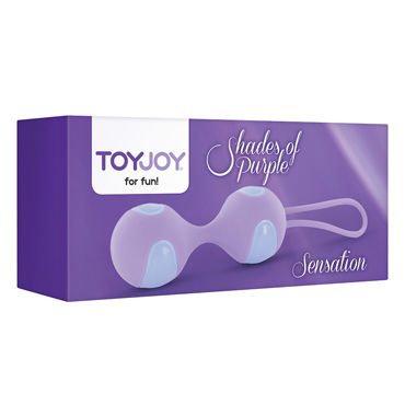 Toy Joy Sensation Kegel Balls, фиолетовые - фото, отзывы