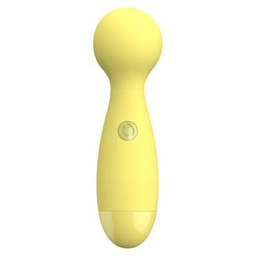 Toy Joy Bella Large Wand Massager, желтый, Вибромассажер с круглой головкой