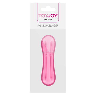 Toy Joy Mini Vibrating Massager, розовый - фото, отзывы