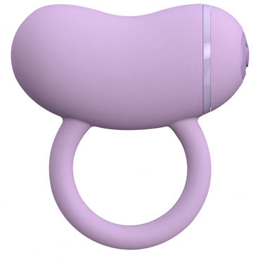 Toy Joy Enzo Couples Ring, фиолетовое, Виброкольцо на пенис