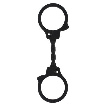 Toy Joy Stretchy Fun Cuffs, черные, Эластичные наручники