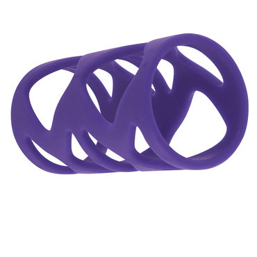 Toy Joy Double Tickler Sleeve Set, фиолетовый — фото 3