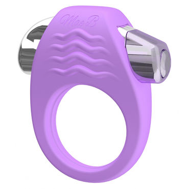 Mae B Stylish Soft Touch C-ring, фиолетовое, Эрекционное кольцо с вибрацией