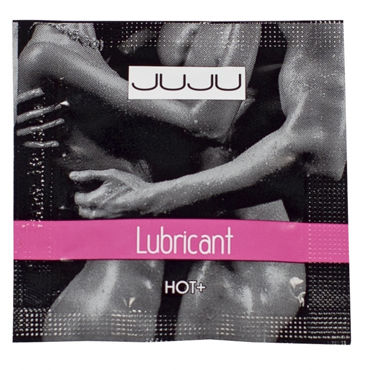 JuJu Lubricant Hot+, саше 3мл, Возбуждающий лубрикант
