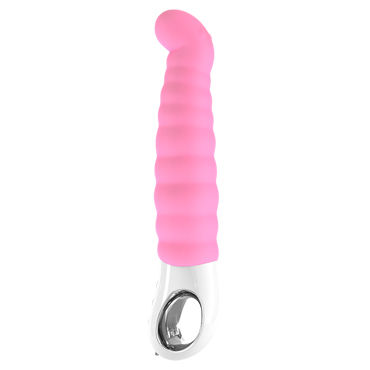 Fun Factory Patchy Paul G5, розовый - Перезаряжаемый вибратор для стимуляции точки G (+25% мощности) - купить в секс шопе