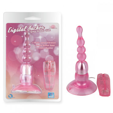 Howells Aphrodisia Sucker Beads, розовый, Анальный вибростимулятор