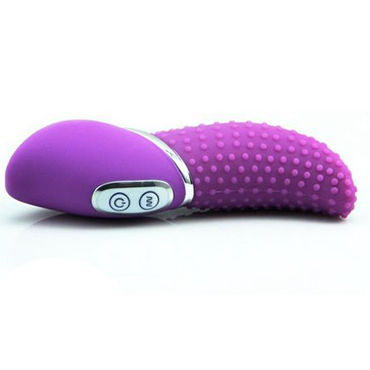 Howells Aphrodisia Perfect Touch Vibe, фиолетовый, Рельефный вибратор в форме языка