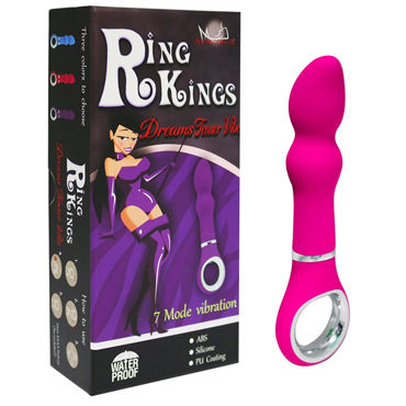 Howells Aphrodisia Ring Kings-7 Mode Dreams Vibe, розовый, Рельефный вибратор