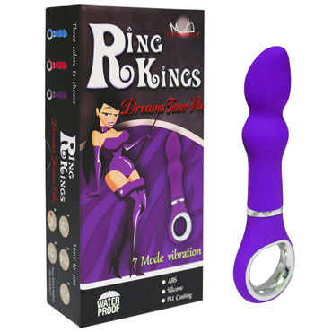 Howells Aphrodisia Ring Kings-7 Mode Dreams Vibe, фиолетовый, Рельефный вибратор