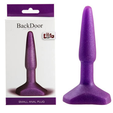 Lola Toys Back Door Small Anal Plug, фиолетовая, Маленькая анальная пробка