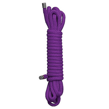 Ouch Japanese Rope 10м, фиолетовая, Нейлоновая веревка