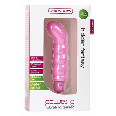 Shots Toys Power G, розовый - фото, отзывы
