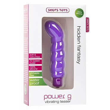 Shots Toys Power G, фиолетовый - фото, отзывы