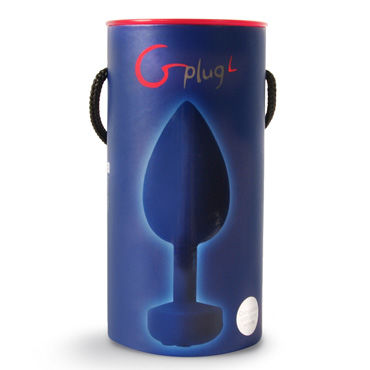 Gvibe Gplug L, фиолетовая, Первая перезаряжаемая анальная пробка с вибрацией, 10.5 см и другие товары Gvibe с фото