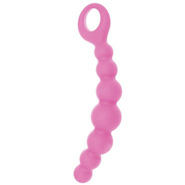 Toyz4lovers Silicone Caterpill-Ass, розовый, Анальный стимулятор