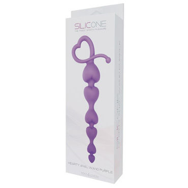 Toyz4lovers Silicone Hearty Anal Wand, фиолетовые - фото, отзывы