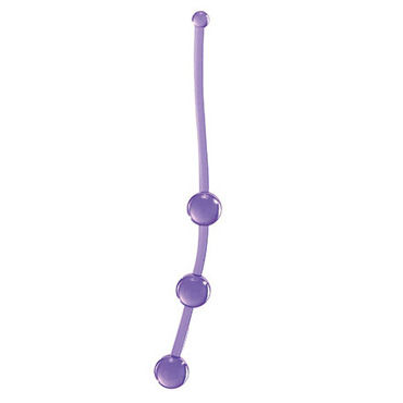Toyz4lovers Jammy Jelly Anal 3 Beads, фиолетовая, Анальная цепочка