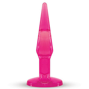 Toyz4lovers Jammy Jelly Anal Medium Plug, розовая, Анальная пробочка, среднего размера