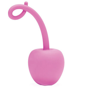 Toyz4lovers Silicone My Secret Cherry, розовый, Вишенка для анальной и вагинальной стимуляции