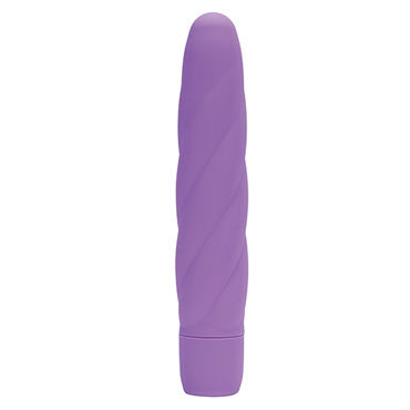 Toyz4lovers Silicone Twirly, фиолетовый, Рельефный вибратор