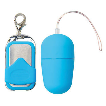 Toyz4lovers Lovely Egg Pleasure Shiver Medium, голубое — фото 1