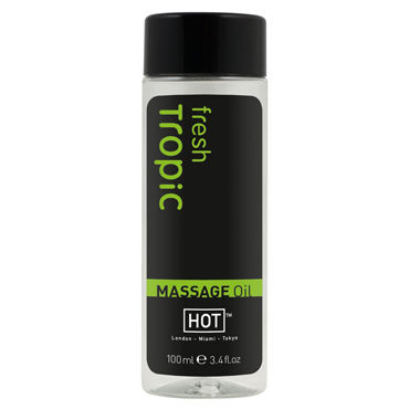 Hot Fresh Tropic, 100мл, Массажное масло для тела
