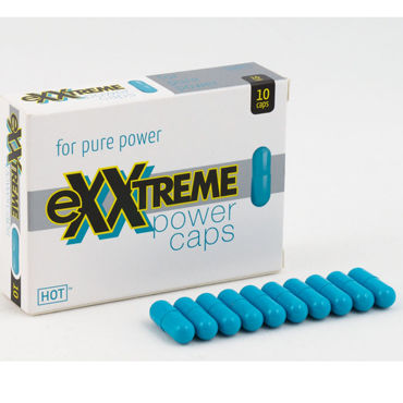 Hot Exxtreme Power Caps, 10 капсул, Для улучшения потенции