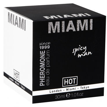 Hot Miami Spicy Man, 30мл, Мужские духи с феромонами