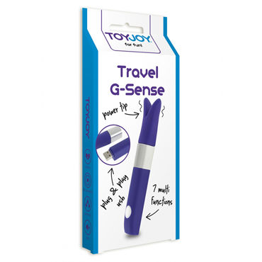 Toy Joy Travel G-Sense, фиолетовый - фото, отзывы
