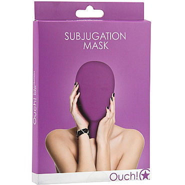 Ouch! Subjugation Mask, фиолетовая - фото, отзывы