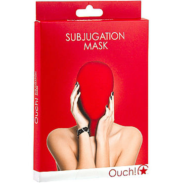 Ouch! Subjugation Mask, красная - фото, отзывы