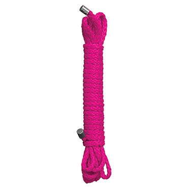 Ouch! Kinbaku Rope 10м, розовая - фото, отзывы