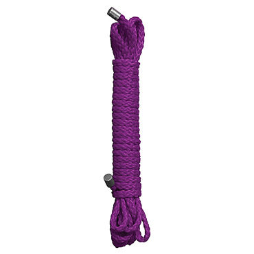 Ouch! Kinbaku Rope 10м, фиолетовая - фото, отзывы