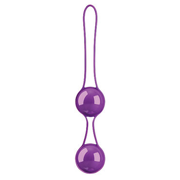 Shots Toys Pleasure Balls Deluxe, фиолетовые, Вагинальные шарики