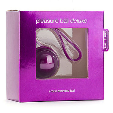 Shots Toys Pleasure Ball Deluxe, фиолетовый - фото, отзывы