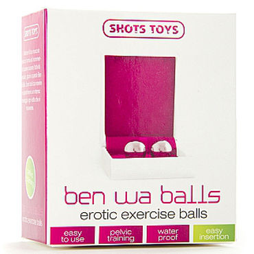 Shots Toys Ben Wa Balls, серебристые - фото, отзывы