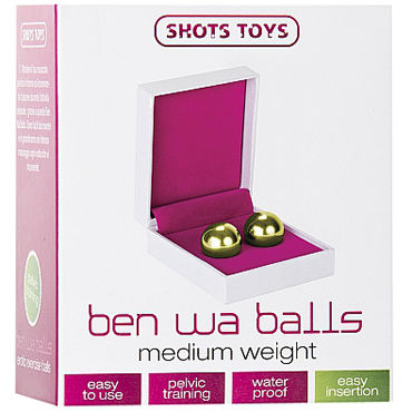 Shots Toys Ben Wa Balls Medium Weight - фото, отзывы