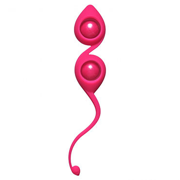 Lola Toys Emotions Gi-Gi, розовые, Тяжелые вагинальные шарики необычной формы